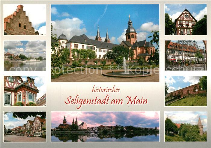 Seligenstadt Hessen Benediktiner Abtei Viadukt Einhards Haus