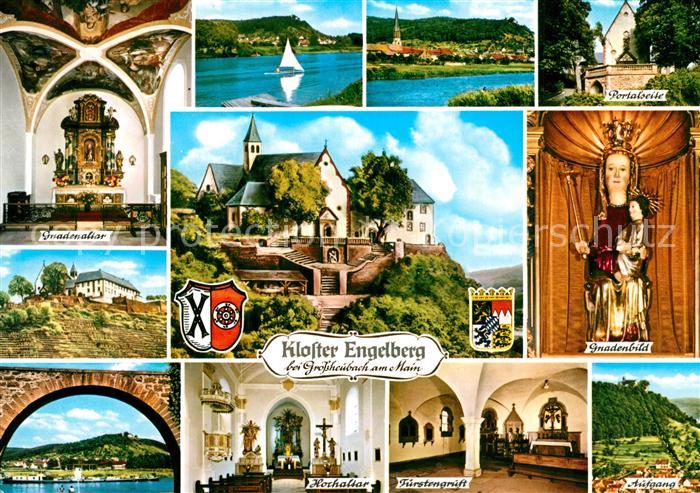 Grossheubach Kloster Engelberg Gnadenaltar Gnadenbild Fuerstengruft Hochalter