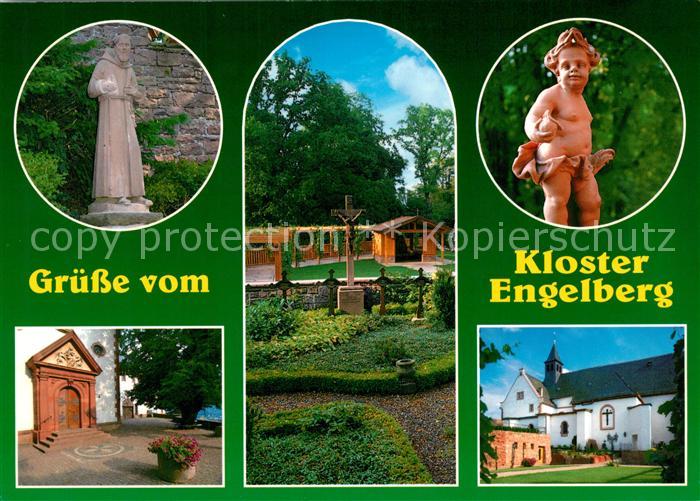 Kloster Engelberg Moench Denkmal Klosterpark