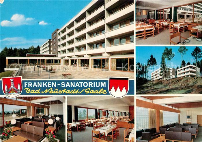 Bad Neustadt Franken Sanatorium Speisesaal Aufenthaltsraum