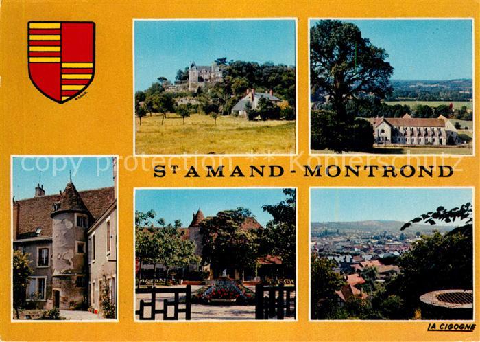 Saint-Amand-Montrond Teilansichten Panorama