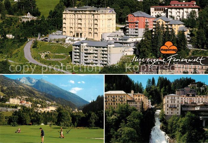 Bad Gastein Kaiserhof Hotel Golfanlage Wasserfall