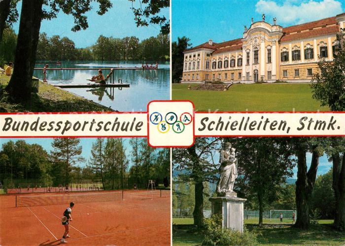 Stubenberg Steiermark Bundessportschule Schielleiten Badesteg Tennisplatz Denkma