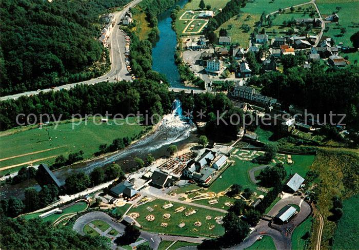 Coo Stavelot Les Cascades Wasserfaelle Fliegeraufnahme
