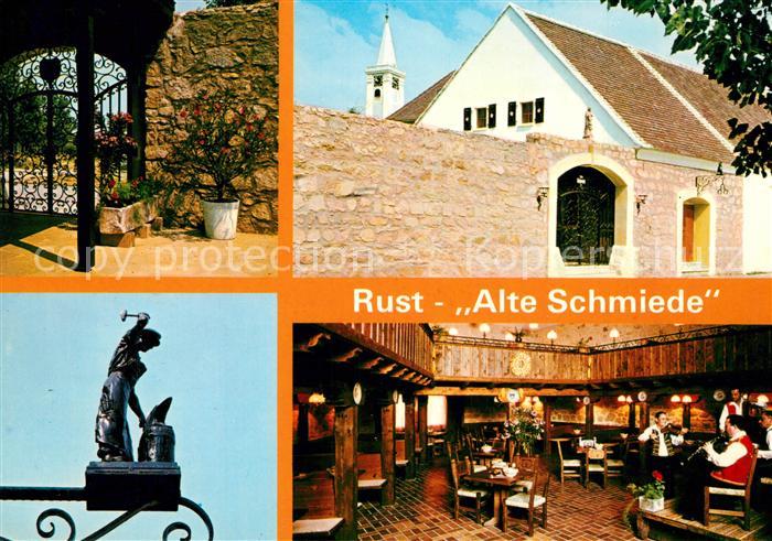 Rust Burgenland Heurigen Restaurant Alte Schmiede Hausmusik Plastik