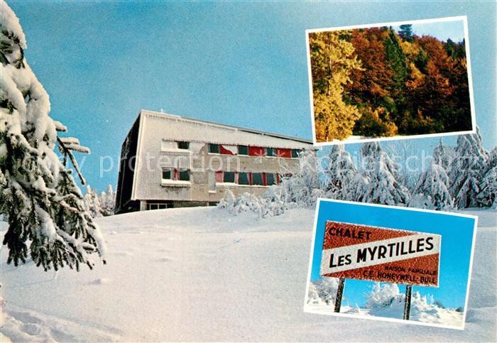 Ballon d Alsace Maison Familiale Les Myrtilles en automne et en hiver