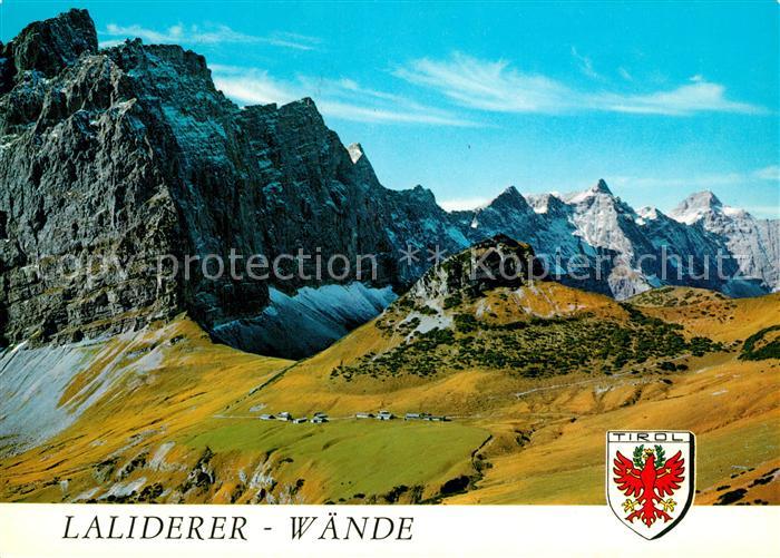 Hinterriss Tirol Laliderer Hochalm Laliderer Waende Gebirgspanorama Karwendel