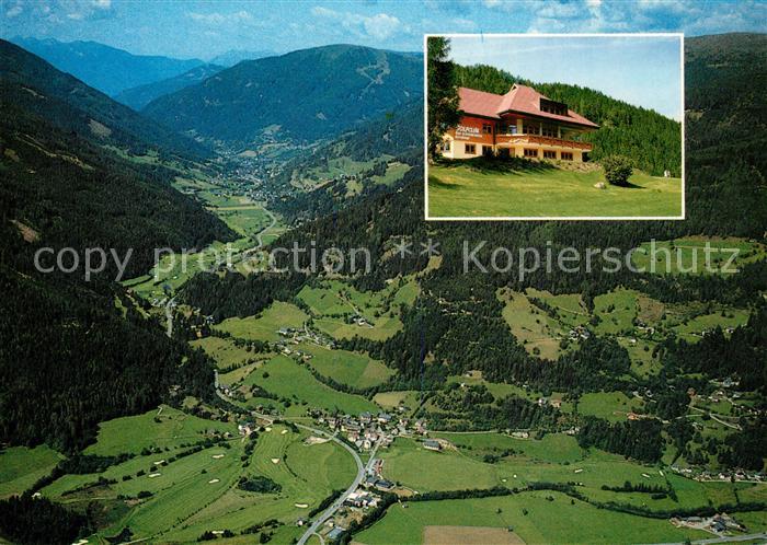 Bad Kleinkirchheim Kaernten Golfplatz Fliegeraufnahme