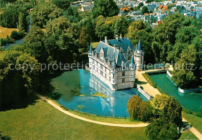 Azay-le-Rideau Chateau XVI siecle Collection Les Merveilles du Val de Loire vue