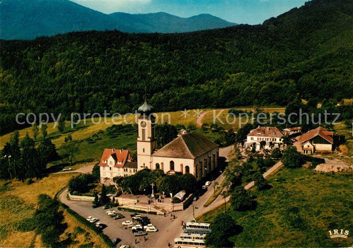 Thierenbach Haut Rhin Elsass Pèlerinage La Basilique Wallfahrtsort Fliegeraufnah