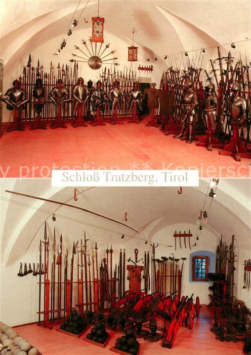 Stans Tirol Schloss Tratzberg Gotic Renaissance Bau Rittersaal Waffen