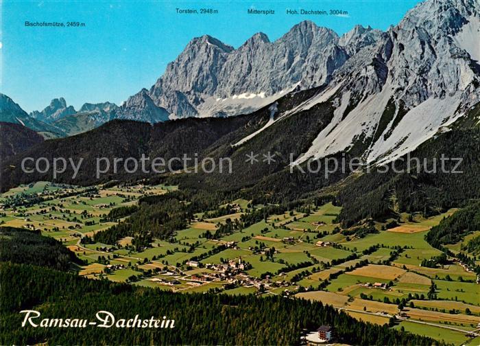 Ramsau Dachstein Steiermark Hochplateau Dachsteingebirge Fliegeraufnahme