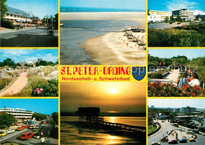 St Peter-Ording Fliegeraufnahme Strand Seebruecke