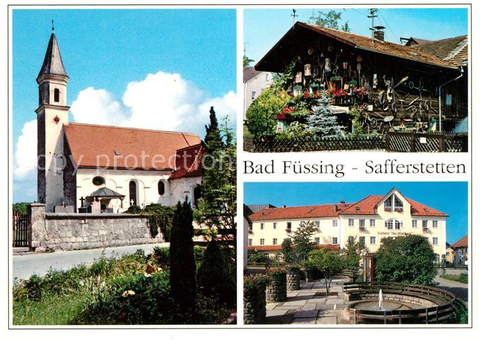 Bad Fuessing Safferstetten Kurhotel am Muehlbach Pfarrkirche