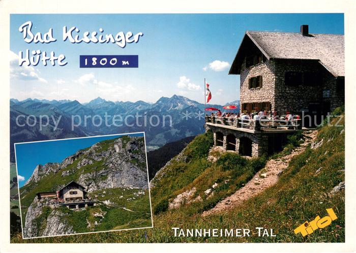 Pfronten Ostallgaeu Bayern Bad Kissinger Huette Tannheimer-Tal