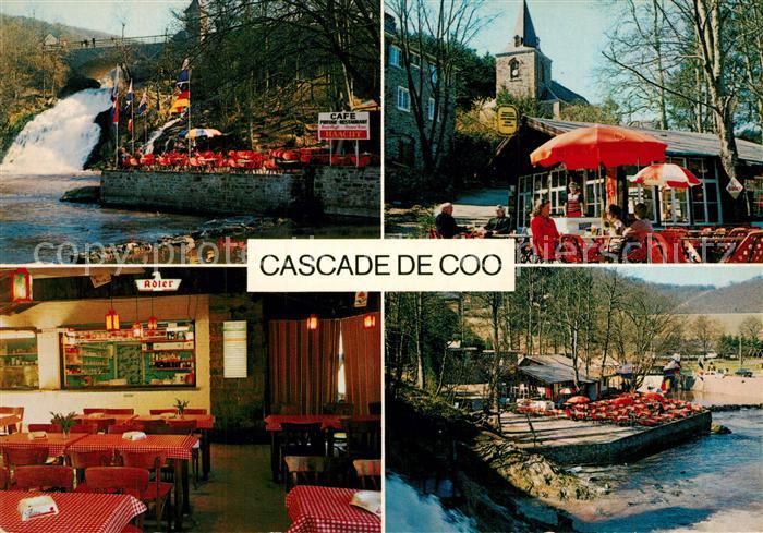 Coo Stavelot Cascade Terrasse Vieux Moulin Restaurant