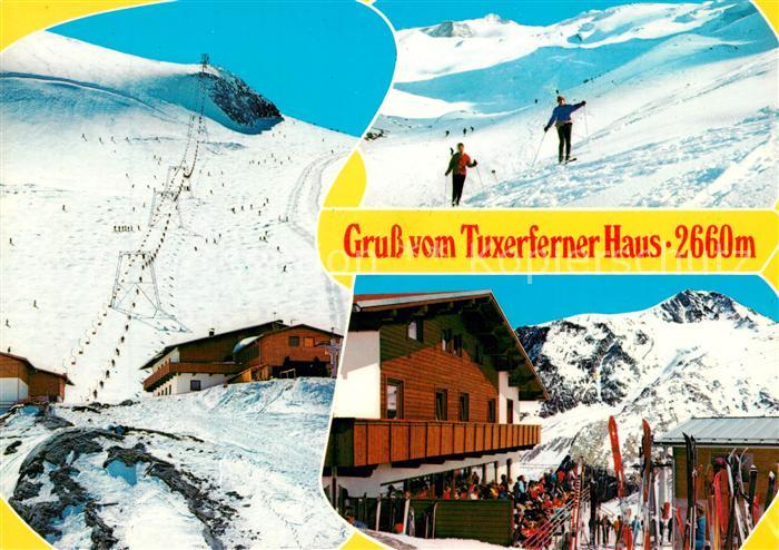 Hintertux Zillertal Tuxerferner-Haus Skigebiet