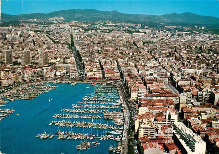 Marseille Bouches-du-Rhone Fliegeraufnahme
