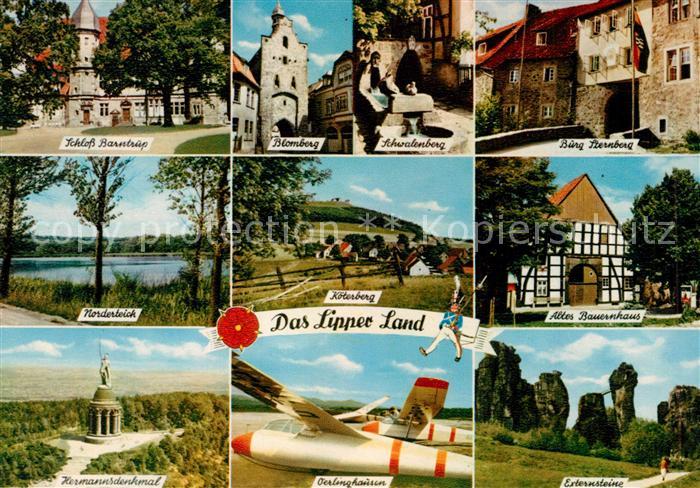 Blomberg Lippe Das Lipper Land Schloss-Barntrup Schwalenberg Burg-Sternberg Nord