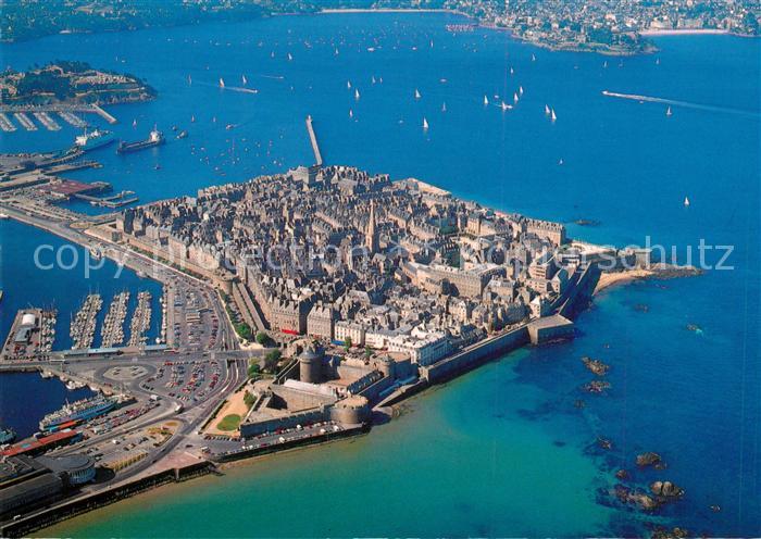 Saint-Malo 35 Fliegeraufnahme Cité Corsair