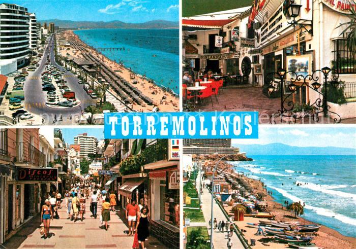 Torremolinos Strand Fussgaengerzone