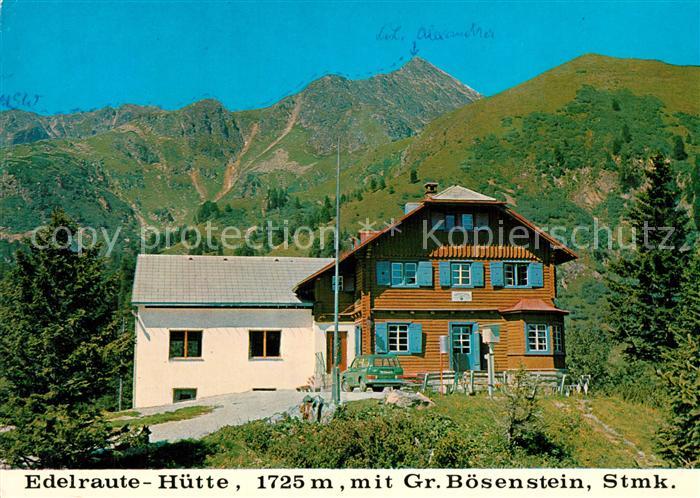 Edelrautehuette mit Gr. Boesenstein