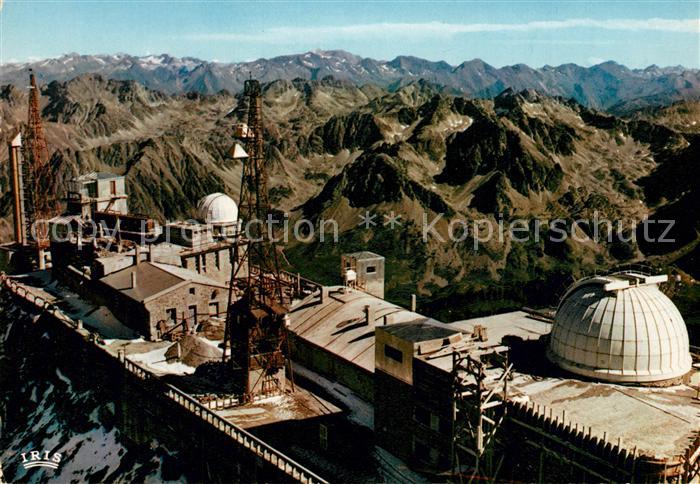 Pic du Midi Fliegeraufnahme Observatoire