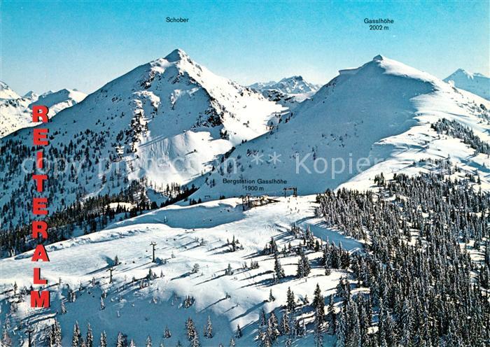 Pichl Ennstal Fliegeraufnahme Reiteralm