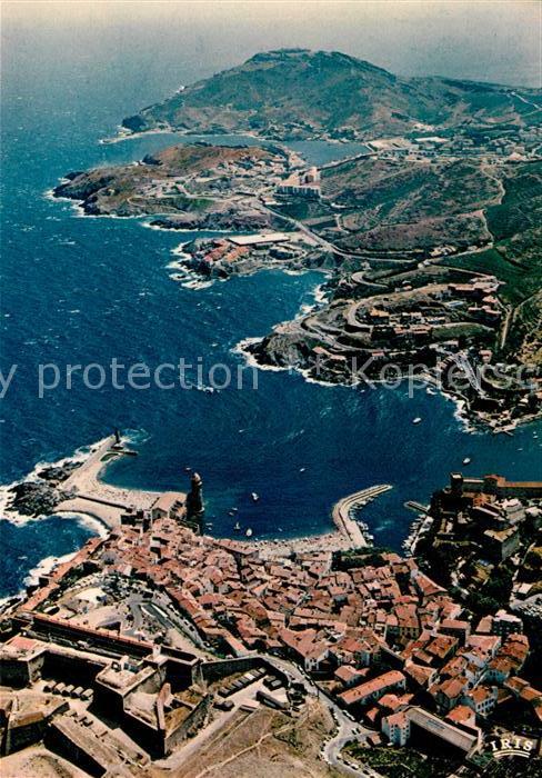 Collioure Fliegeraufnahme