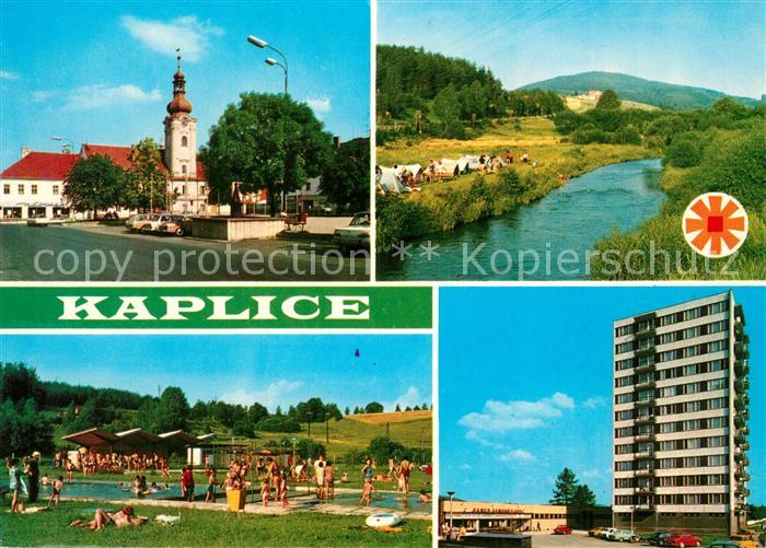 Kaplice Camping Freibad