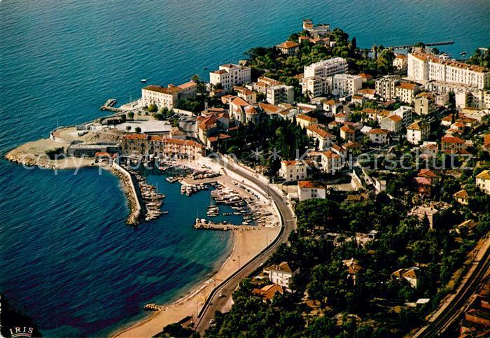 Beaulieu-sur-Mer Fliegeraufnahme mit Hafen