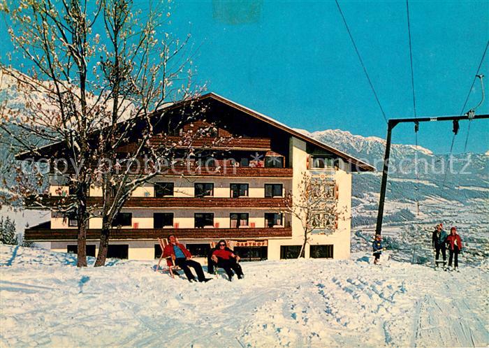 Rohrmoos Schladming Gasthof Pension Schütterhof Schlepplift