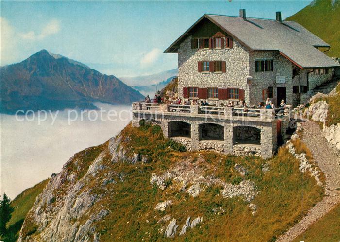 Pfronten Ostallgaeu Bayern Pfrontner Huette