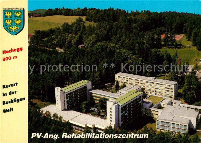 Hochegg Fliegeraufnahme Rehazentrum Pensionsversicherungsanstalt der Angestellte