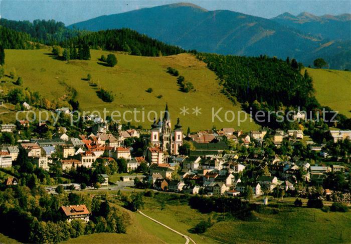 Mariazell Steiermark Fliegeraufnahme
