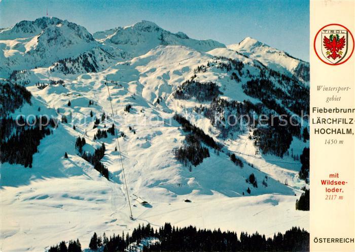 Fieberbrunn Tirol Laerchfilz Hochalm Fliegeraufnahme