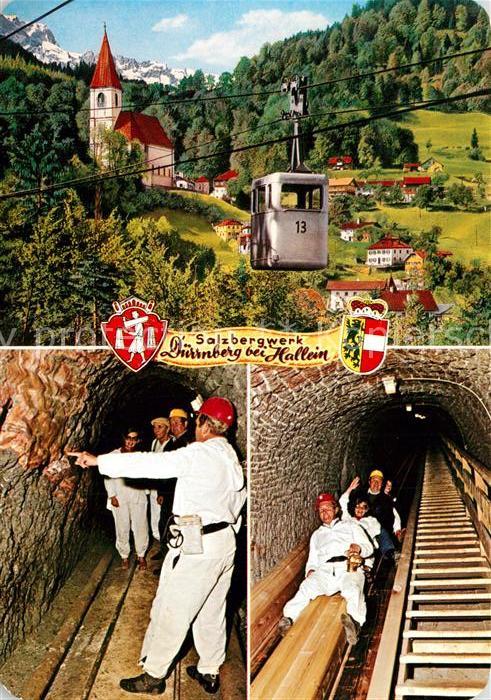 Duerrnberg Hallein Salzbergwerk Seilbahn