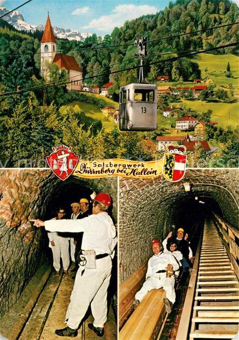 Duerrnberg Hallein Salzbergwerk Seilbahn