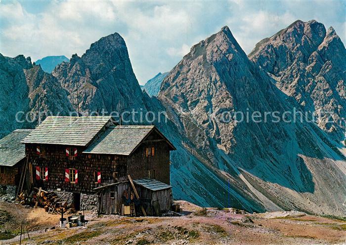 Karlsbader Huette Dolomiten Toerlkopf Gamswiesenspitze