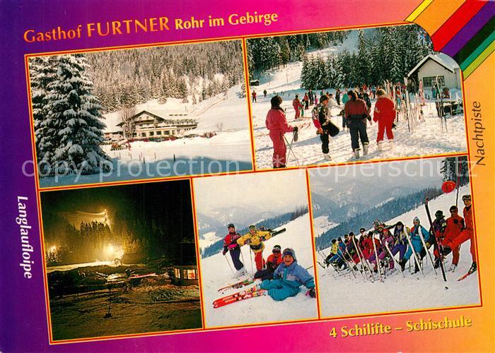 Rohr Gebirge Gasthaus Furtner Skigebiet