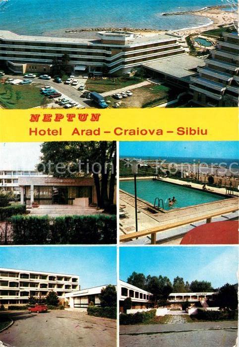 Neptun Hotel Arad-Craiova-Sibiu Fliegeraufnahme mit Strand
