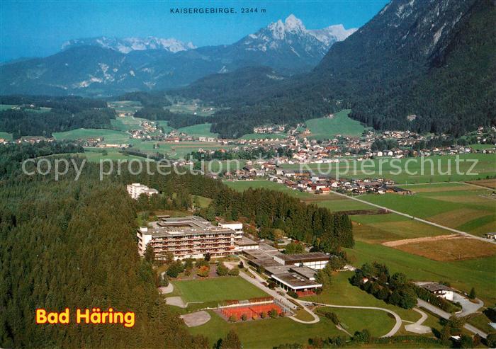 Bad Haering Tirol Fliegeraufnahme Rehazentrum Haering Kaisergebirge