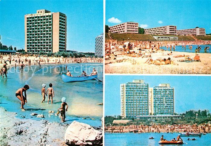 Statiunea Saturn Vederi de pe plaja Hotelurile Diana Atena