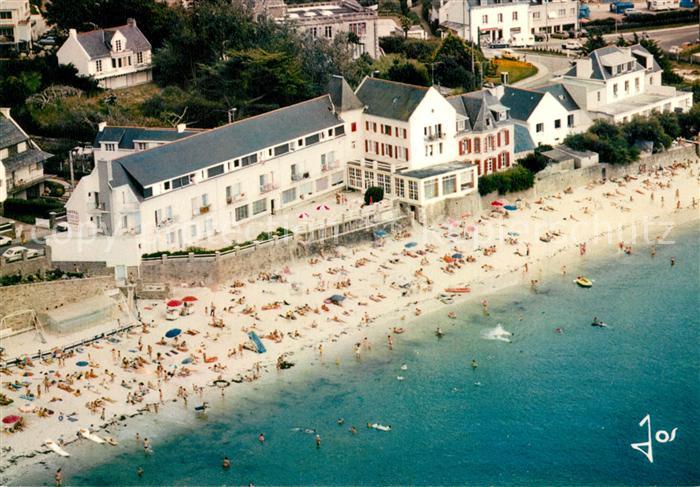 Concarneau Finistere Hotel des Sables Blancs Fliegeraufnahme