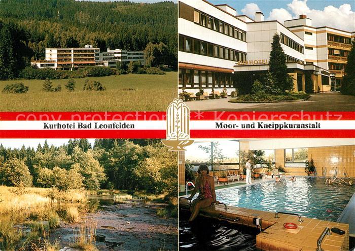 Bad Leonfelden Kurhotel Moor und Kneippkuranstalt Teich Hallenbad
