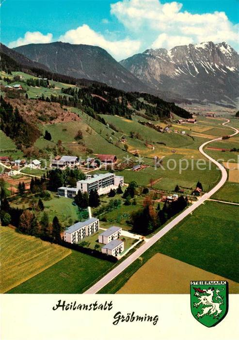 Groebming Steiermark Heilanstalt Groebming Fliegeraufnahme