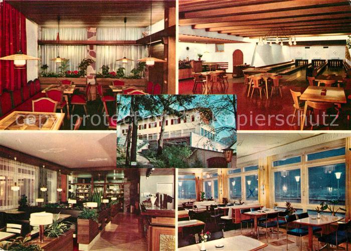 Bludenz Vorarlberg Schlosshotel Doerflinger Gastraeume Kegelbahnen