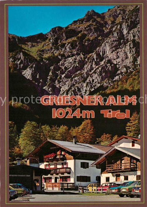 Kirchdorf Tirol Griesner Alm mit Wildem Kaiser