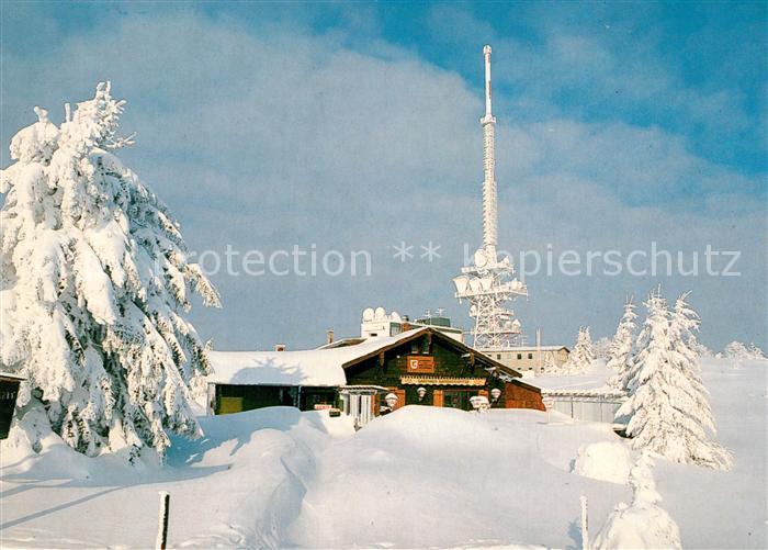 Salzburg Oesterreich Gasthaus Gaisbergspitze Winterpanorama