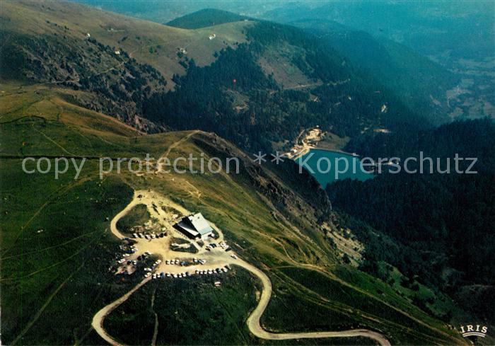 Hohneck et le lac du Schiessrothried Vue aerienne